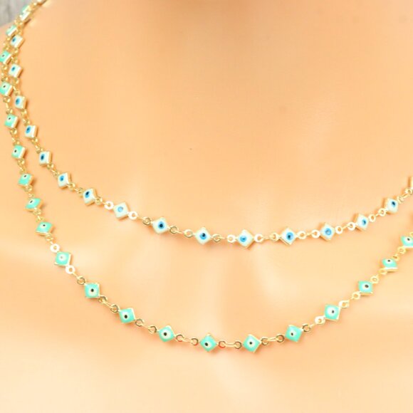 "Minimalist Necklace Chain, Elegant Jewelry for Women & Girls | MLCRC1786 - Picture 5 of 10